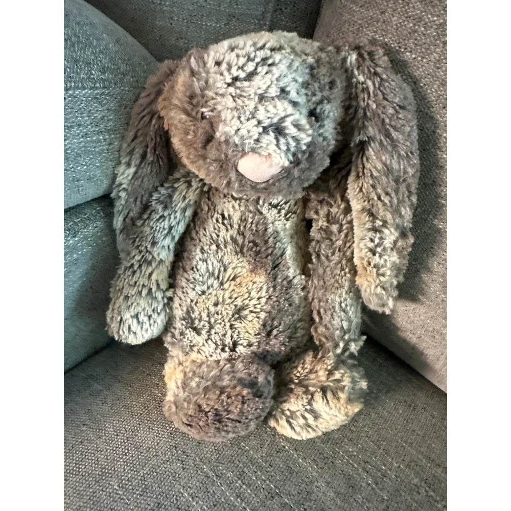 Jellycat Bashful Brown‎ Bunny Rabbit Plush Stuffed Animal Toy 9 Inches
